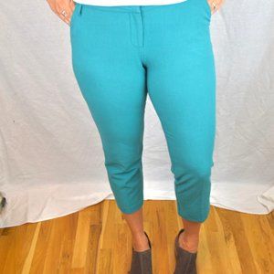 💥5/25 Kensie Teal ankle slacks w pockets sz 12
